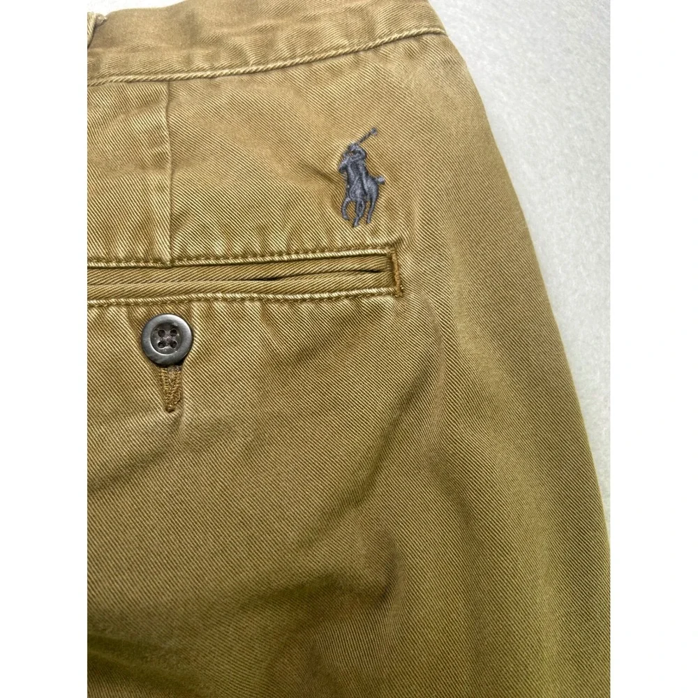 Polo Ralph Lauren Chino Pants Preston Mens 42x30 Brown Classic Fit Twill Trouser